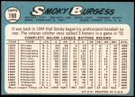 1965 Topps #198  Smoky Burgess  Back Thumbnail