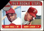 1969 Topps #206   -  Larry Hisle / Barry Lersch Phillies Rookies Front Thumbnail