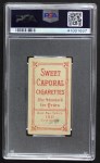 1909 T206 CUBS Johnny Evers  Back Thumbnail