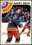 1978 Topps #121  Barry Beck  Front Thumbnail