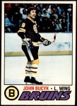 1977 Topps #155  Johnny Bucyk  Front Thumbnail