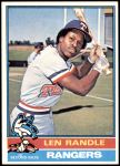 1976 Topps #31  Len Randle  Front Thumbnail