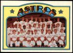 1972 Topps #282   Astros Team Front Thumbnail