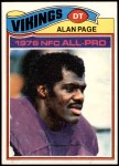 1977 Topps #230  Alan Page  Front Thumbnail