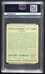 1933 Goudey Sport Kings #1  Ty Cobb   Back Thumbnail