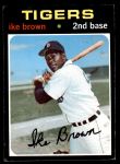 1971 Topps #669  Ike Brown  Front Thumbnail