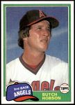 1981 Topps Traded #771 T Butch Hobson  Front Thumbnail