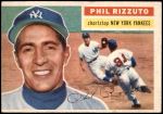 1956 Topps #113 GRY Phil Rizzuto  Front Thumbnail