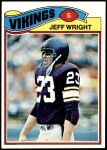 1977 Topps #169  Jeff Wright  Front Thumbnail