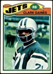 1977 Topps #306  Clark Gaines  Front Thumbnail