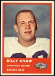 1963 Fleer #28  Billy Shaw  Front Thumbnail