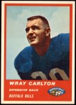 1963 Fleer #25  Wray Carlton  Front Thumbnail