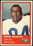 1963 Fleer #27  Ernie Warlick  Front Thumbnail
