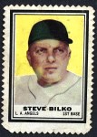 1962 Topps Stamps  Steve Bilko  Front Thumbnail