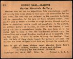 1941 Uncle Sam #89   Marine Mountain Battery Back Thumbnail