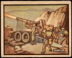 1950 Topps Freedoms War #65   Howitzer Front Thumbnail
