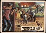 1962 Topps Civil War News #41   Protecting His Family Front Thumbnail