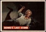 1956 Topps Davy Crockett Orange Back #80   Bowie's Last Stand  Front Thumbnail