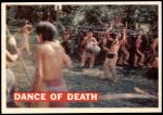 1956 Topps Davy Crockett Orange Back #9   Dance of Death  Front Thumbnail