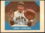1960 Fleer #17  Ernie Lombardi  Front Thumbnail