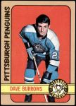 1972 Topps #82  Dave Burrows  Front Thumbnail