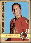 1972 Topps #164  Dennis Hull  Front Thumbnail