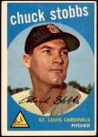 1959 Topps #26  Chuck Stobbs  Front Thumbnail