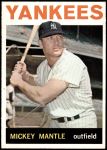1964 Topps #50 Mickey Mantle Front Thumbnail