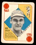 1951 Topps Blue Back #8  Dick Sisler  Front Thumbnail