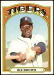1972 Topps #284  Ike Brown  Front Thumbnail