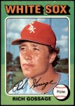 1975 Topps #554  Goose Gossage  Front Thumbnail