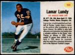 1962 Post Cereal #166  Lamar Lundy  Front Thumbnail