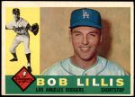 1960 Topps #354  Bob Lillis  Front Thumbnail