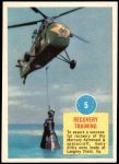 1963 Topps Astronauts #5   Recovery Training Front Thumbnail