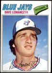 1977 Topps #611  Dave Lemanczyk  Front Thumbnail