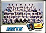 1977 Topps #259   -  Joe Frazier  Mets Team Checklist Front Thumbnail