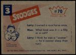 1959 Fleer Three Stooges #70   C'mon you Guys Quit Horsin' Back Thumbnail