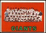 1967 Topps #516   Giants Team Front Thumbnail