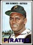 1967 Topps #400 Roberto Clemente Front Thumbnail