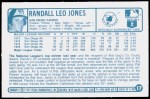 1977 Kellogg's #17  Randy Jones  Back Thumbnail
