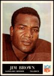 1965 Philadelphia #31  Jim Brown   Front Thumbnail