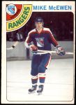 1978 O-Pee-Chee #187  Mike McEwen  Front Thumbnail