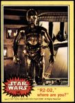 1977 Topps Star Wars #140   R2-D2-where are you? Front Thumbnail