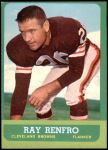 1963 Topps #15  Ray Renfro  Front Thumbnail