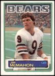 1983 Topps #33  Jim McMahon  Front Thumbnail