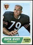 1968 Topps #205  Dick Evey  Front Thumbnail