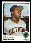 1973 Topps #633  Ike Brown  Front Thumbnail