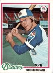 1978 Topps #217  Rod Gilbreath  Front Thumbnail