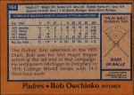 1978 Topps #164  Bob Owchinko  Back Thumbnail
