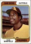 1974 Topps #456  Dave Winfield  Front Thumbnail